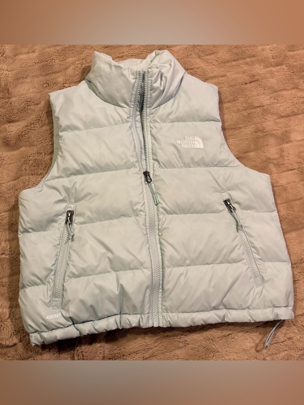 The North Face Light Mint Puffer Vest